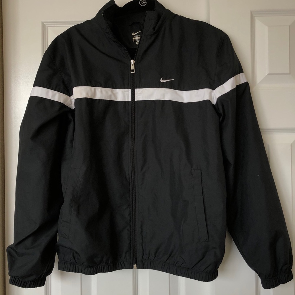 Nike Black Windbreaker